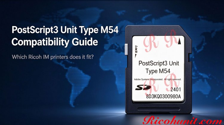 Ricoh PostScript3 Unit Type M54: Compatibility & Buyers Guide