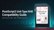 Ricoh PostScript3 Unit Type M40: Compatibility Guide