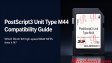 Ricoh PostScript3 Unit Type M44: Compatibility Guide